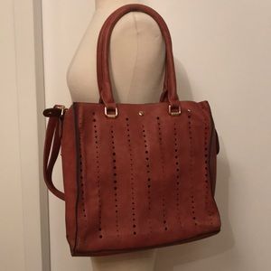 Vegan leather 2 in 1 handbag - NWOT